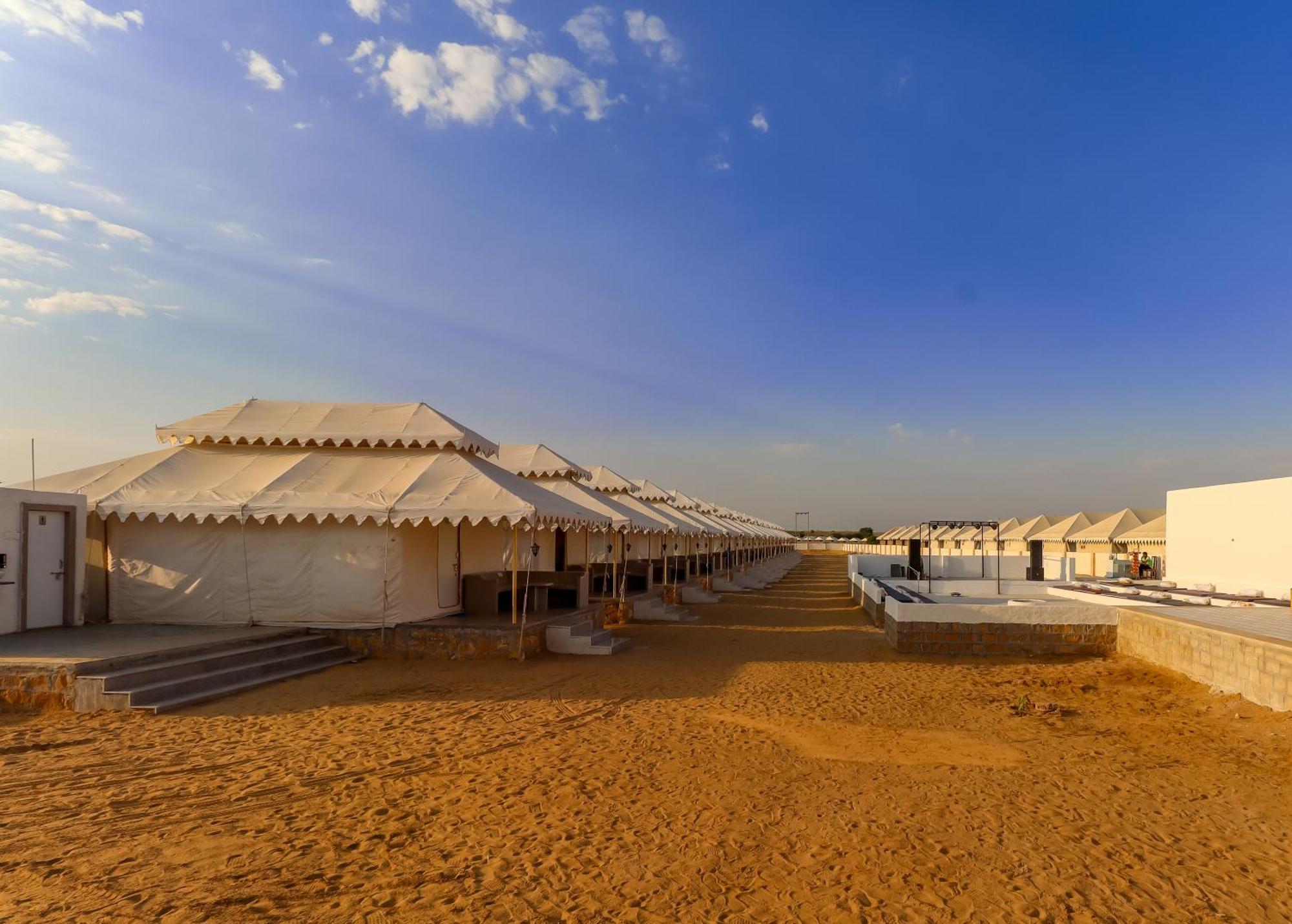Nk Desert Camp Jaisalmer Sam Экстерьер фото